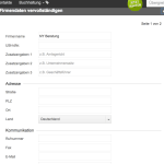 lexoffice Firmendaten eingeben
